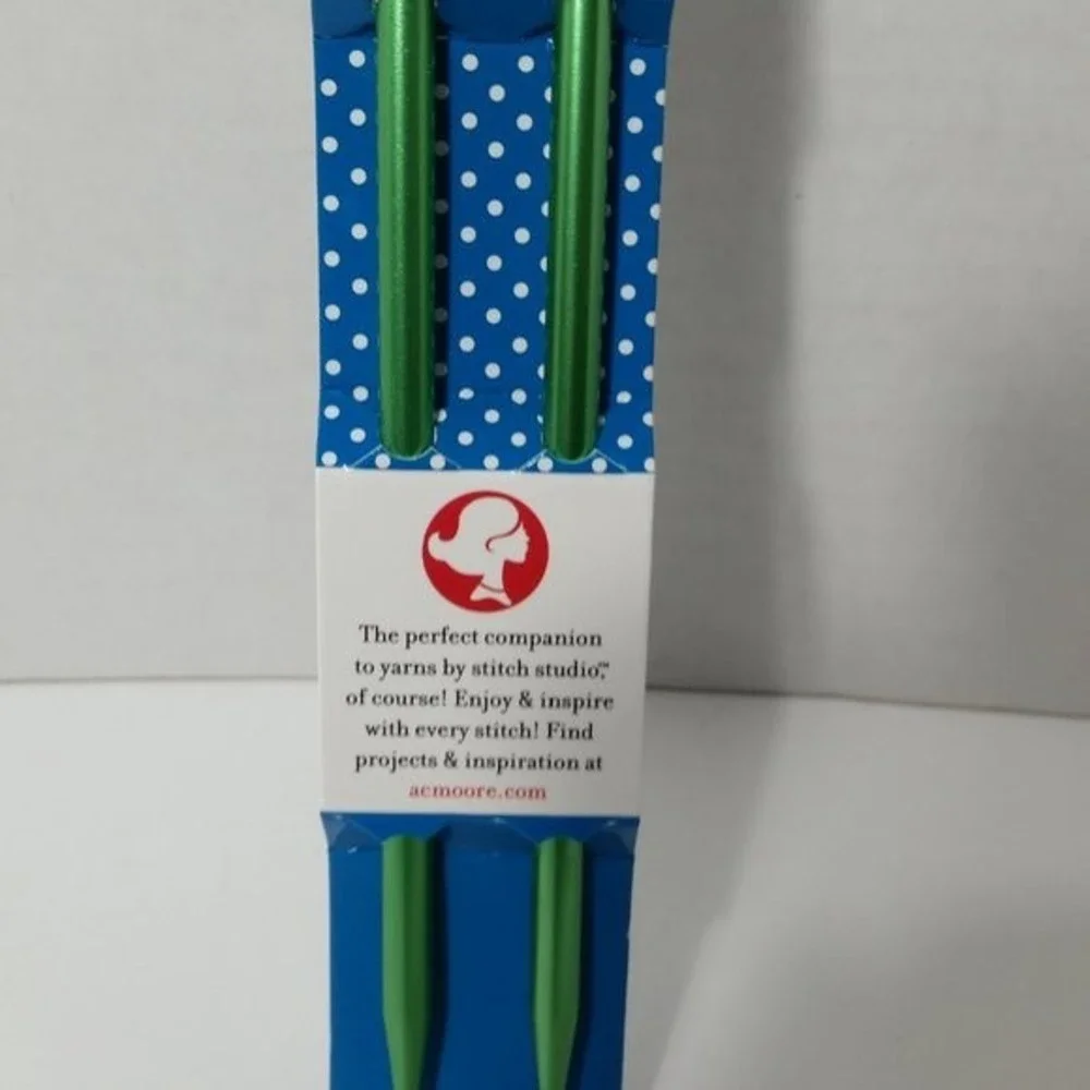 Aluminum Knitting Needles Single Point US 10 10